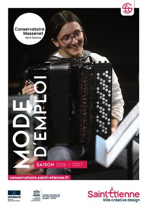 Mode d'emploi Conservatoire Massenet 2026/2027