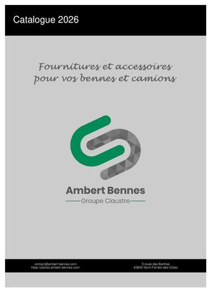 Catalogue boutique Ambert Bennes