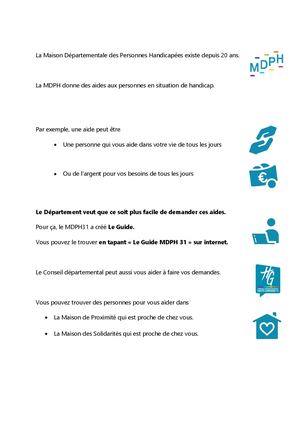 Le dossier MDPH