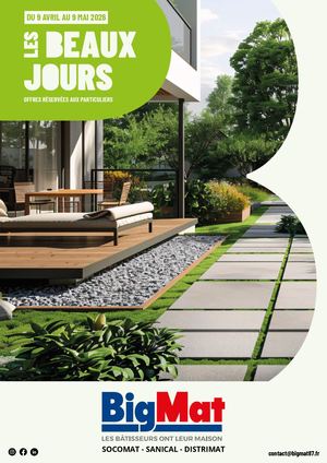 BigMat SOCOMAT DISTRIMAT SANICAL BEAUX JOURS 2026