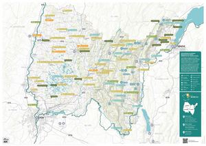 Carte Touristique de l'Ain