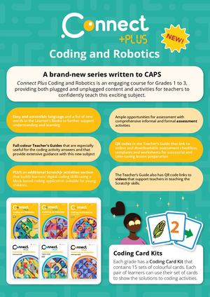 Connect +Plus Coding & Robotics Flyer