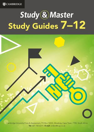 Study & Master Study Guides 7-12 Brochure 2026