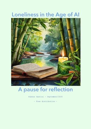 Loneliness In The Age Of Artificial Intelligence - A Pause For Reflection (Rubens Santini).
