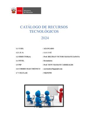 Catálogo Recursos Básicos
