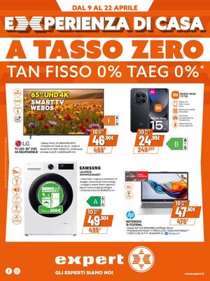 Volantino Expert Experienza Di Casa 09/04 - 22/04