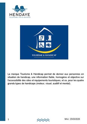 Offre Adaptée 2026 - Hendaye Tourisme