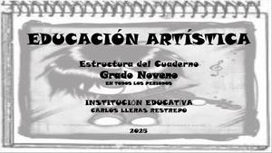 09 Estructura Cuadernillo Virtual Arte De 9° Completo