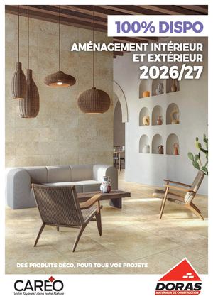 DORAS - Catalogue 100 % dispo 2026