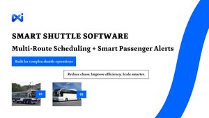 How Smart Shuttle Software Solves Multi-Route Scheduling & Passenger Communication Challenges
