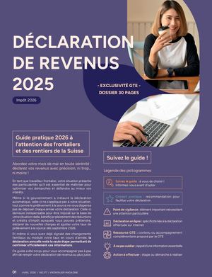 Déclaration France Guide Pratique Déclaration De Revenus 2025