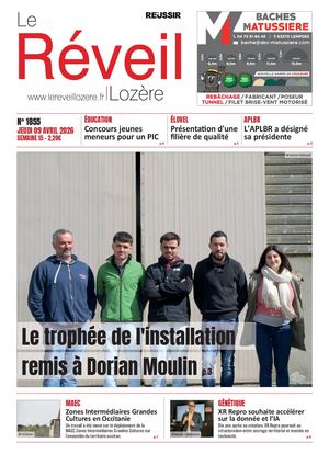Le Réveil Lozère du jeudi 09 avril 2026