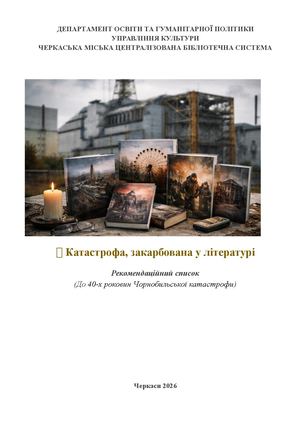 Катастрофа, закарбована у літературі