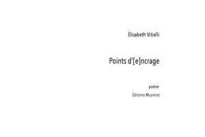 Points D'[e]ncrage : Extrait