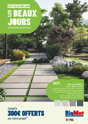 BigMat ST POL Beaux Jours 2026