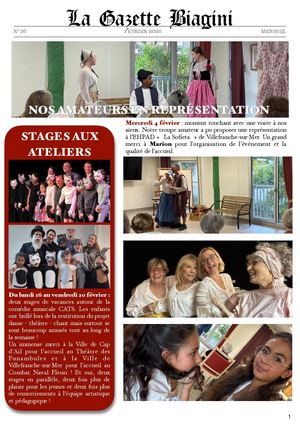 Cie Jacques Biagini 36 Février 2026