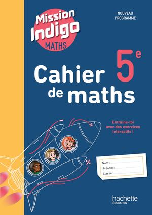 Mission Indigo 5e 2026 Cahier - 5344574