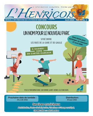 Henriçois Avril 2026