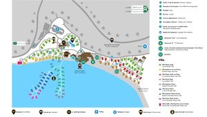 Resort Map - Sofitel Kia Ora Moorea Beach Resort