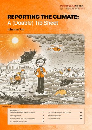 Reporting the Climate: A (Doable) Tip Sheet