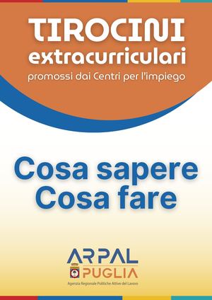 Guida Ai Tirocini Extra Curriculari - ARPAL