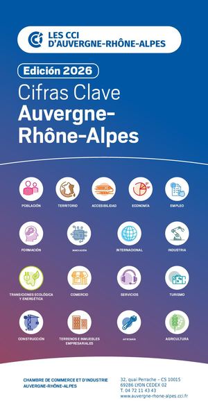 Chiffres Clés 2026 Auvergne Rhône Alpes En Espagnol