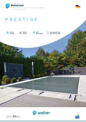 Broschüre Walu Cover PRESTIGE DE