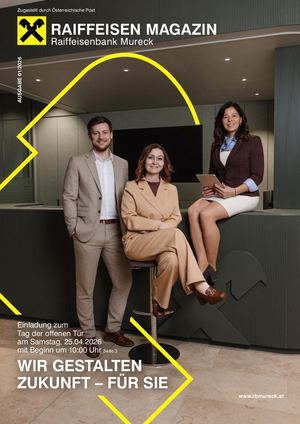Raiffeisenbank Mureck Magazin / Ausgabe 1 / 2026