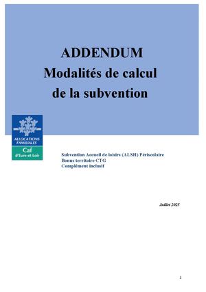 Addendum Alsh Periscolaire Juillet  2025 VF