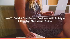 How To Build A One-Person Business With Buildy AI | Step-by-Step Visual Guide
