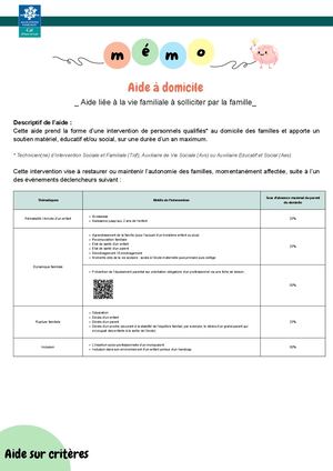 Aide à Domicile