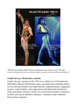 When Mirrors Dance: Fairy Mercury and Rudolf Pavlova Channel 1970s Icons