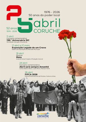 Programa Comemorações 25 de Abril