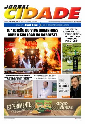 Jornal CIdade - Abril 2026 -Ed 519 - Interativo