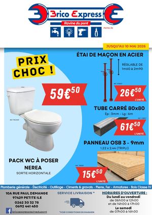 Catalogue du 1er avril au 10 mai 2026 BRICO EXPRESS