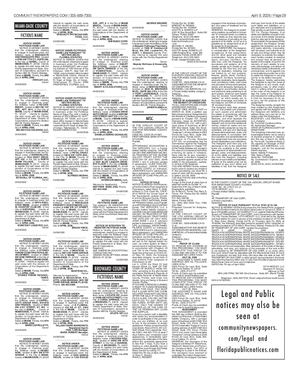 Thursday Legals 4 9 26