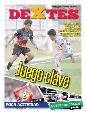 DEPORTES, ARTE, SHOW DOMINGO 12 DE ABRIL DE 2026