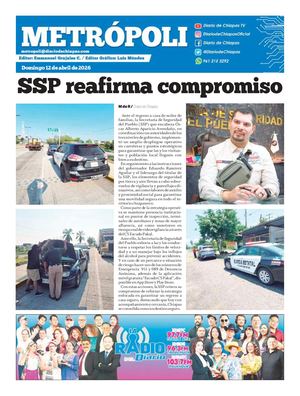 METROPOLI DOMINGO 12 DE ABRIL 2026