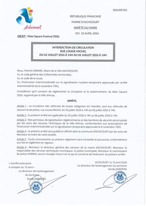 Rue Louise Michel (MSF 26)