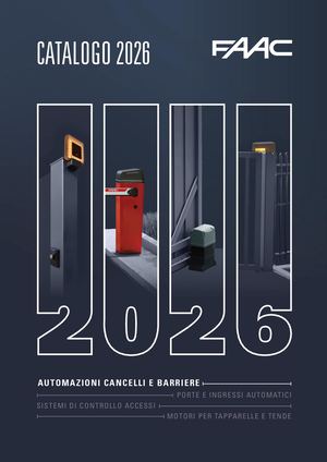 CATALOGO PRODOTTI FAAC 2025