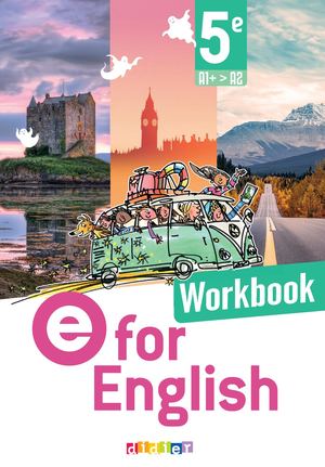 E For English - Anglais 5e - Ed. 2026 - Workbook