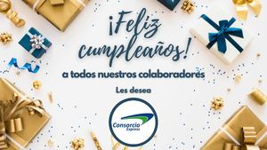 ¡Feliz Cumpleaños te desea Consorcio Express!