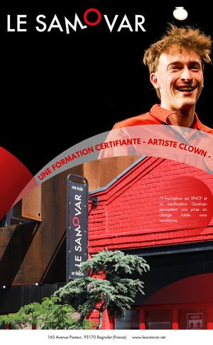 Le Samovar - École de clowns - 2026 2027