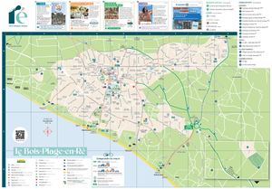 Plan Le Bois-Plage-en-Ré