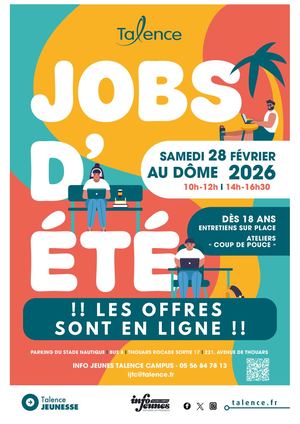 Annonces JOBS D'ETE 2026 - IJTC