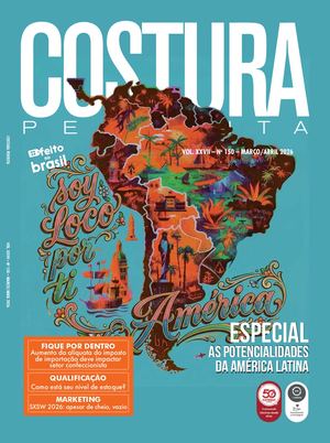 Revista Costura Perfeita - Edição Ano XXVII - Nº150 - Março/Abril 2026
