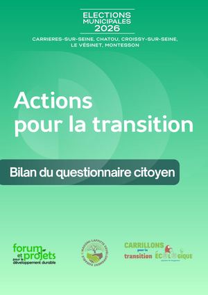 Résultats Sondage Citoyens