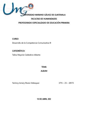 Album De Historieta