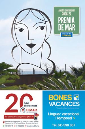 Anuari comercial de Premià de Mar 2026-27
