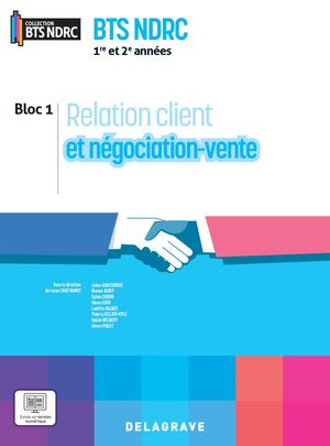 Extrait Delagrave Relation client et négociation vente 1re et 2e années BTS NDRC (2026) 9782206117560